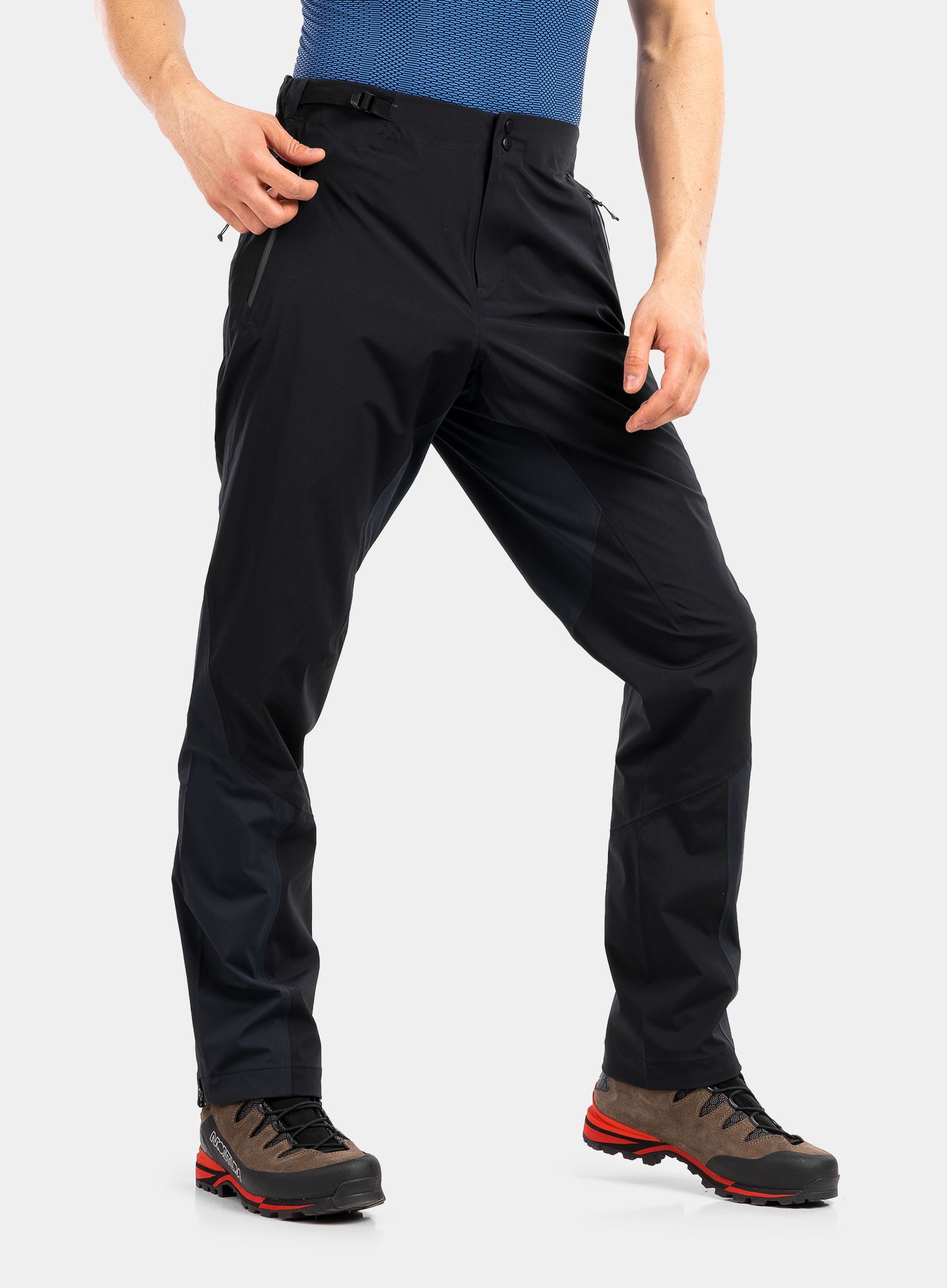 Nepremokavé nohavice Rab Kinetic Alpine 2.0 Pants - black