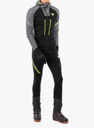 Nohavice na skialpinizmus Dynafit Mezzalama Race 2 Pant - black out/lime