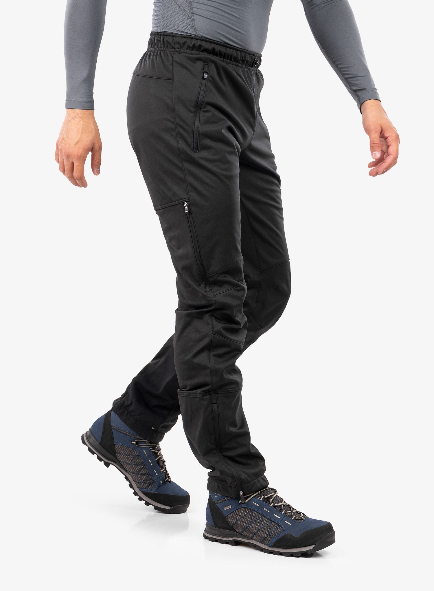 Softshellové nohavice CMP Ansel Pant - nero