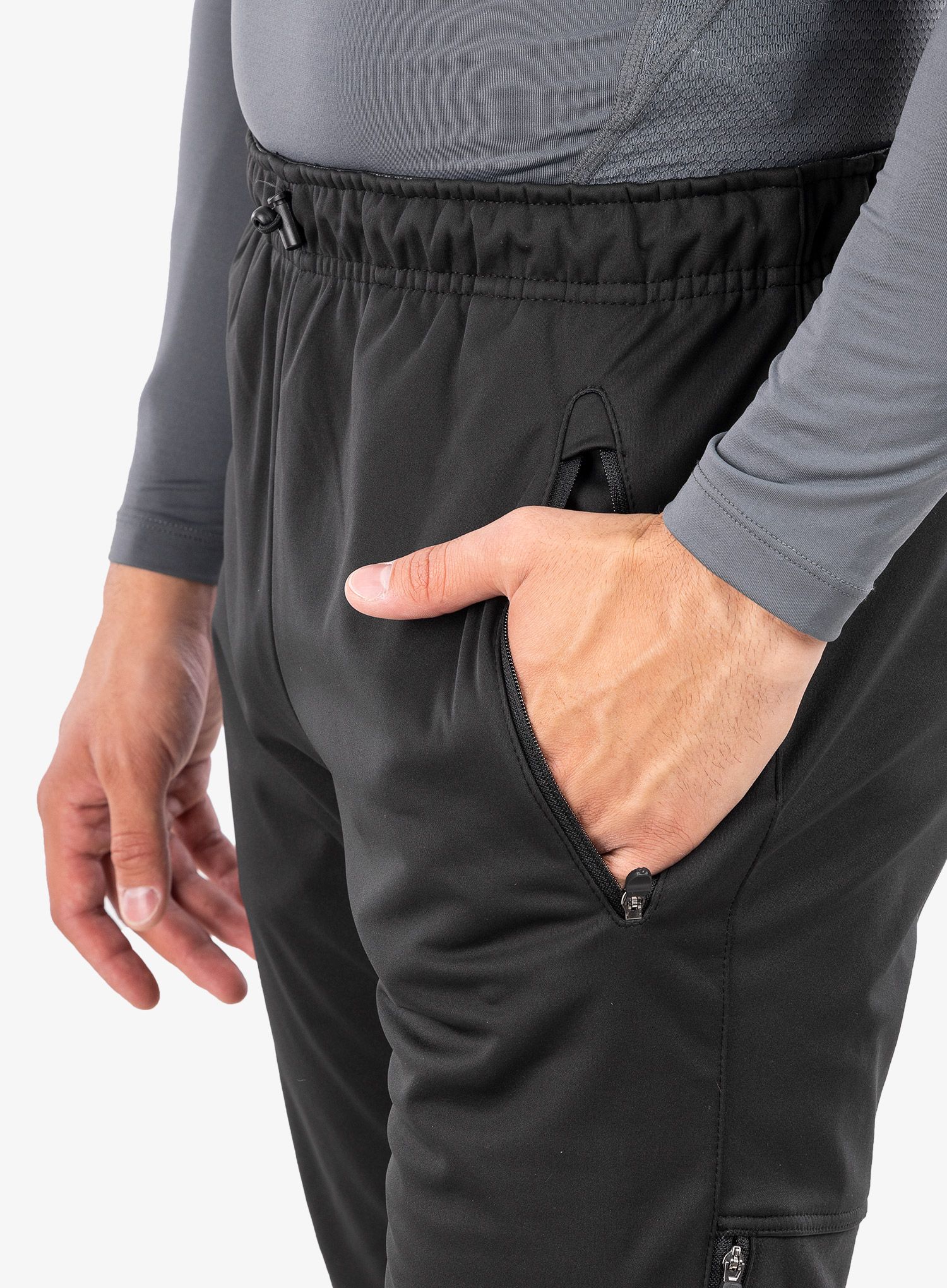 Softshellové nohavice CMP Ansel Pant - nero
