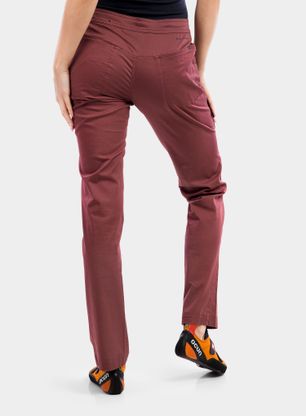 Lezecké nohavice dámske Black Diamond Credo Pants - cherrywood