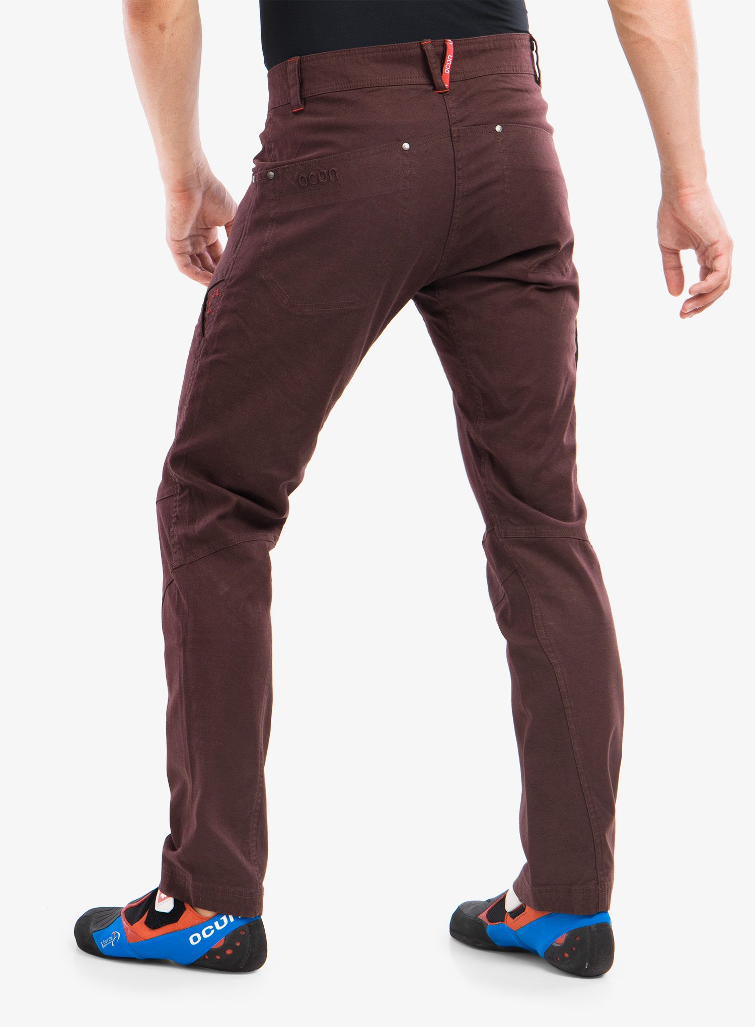 Lezecké nohavice Ocun Cronos Pants - brown chocolate plum