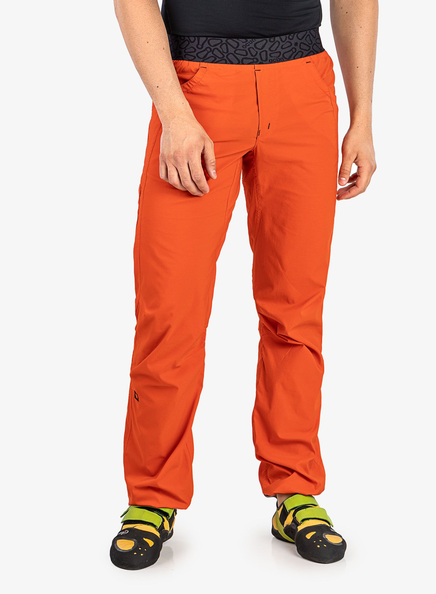 Lezecké nohavice Ocun Mania Pants - orange poinciana