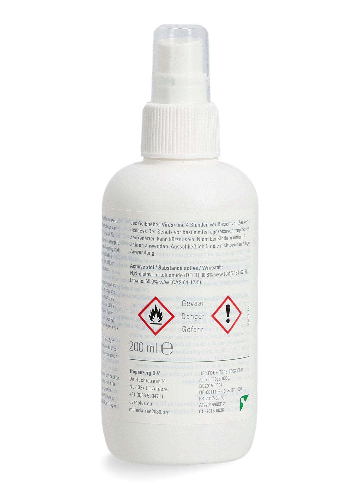 Sprej proti komárom Care Plus Anti-Insect Deet Spray 40% 200ml