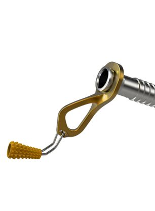Skrutka do ľadu Blue Ice Aero Ice Screw 13 cm - yellow