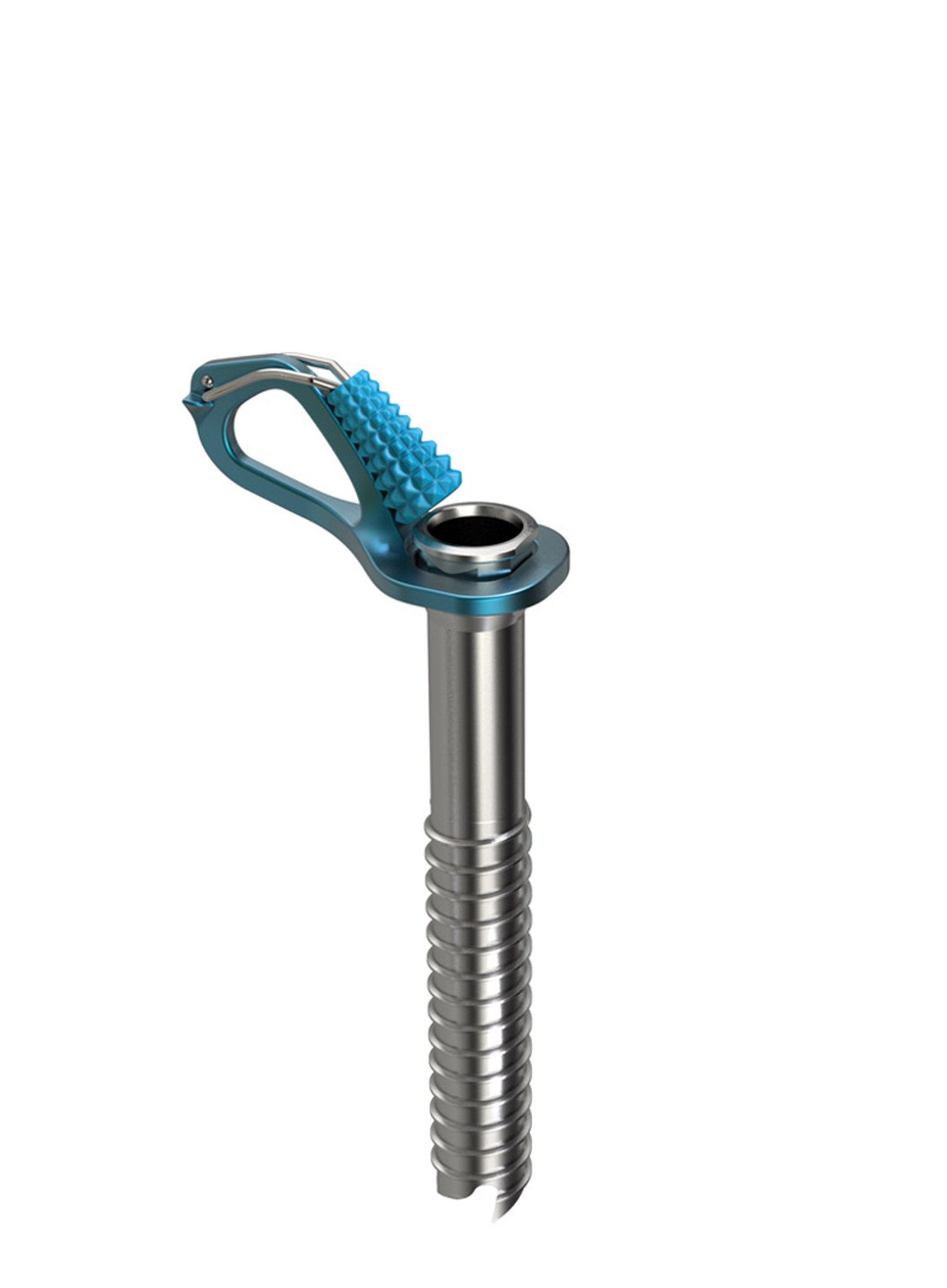 Skrutka do ľadu Blue Ice Aero Ice Screw 16 cm - blue