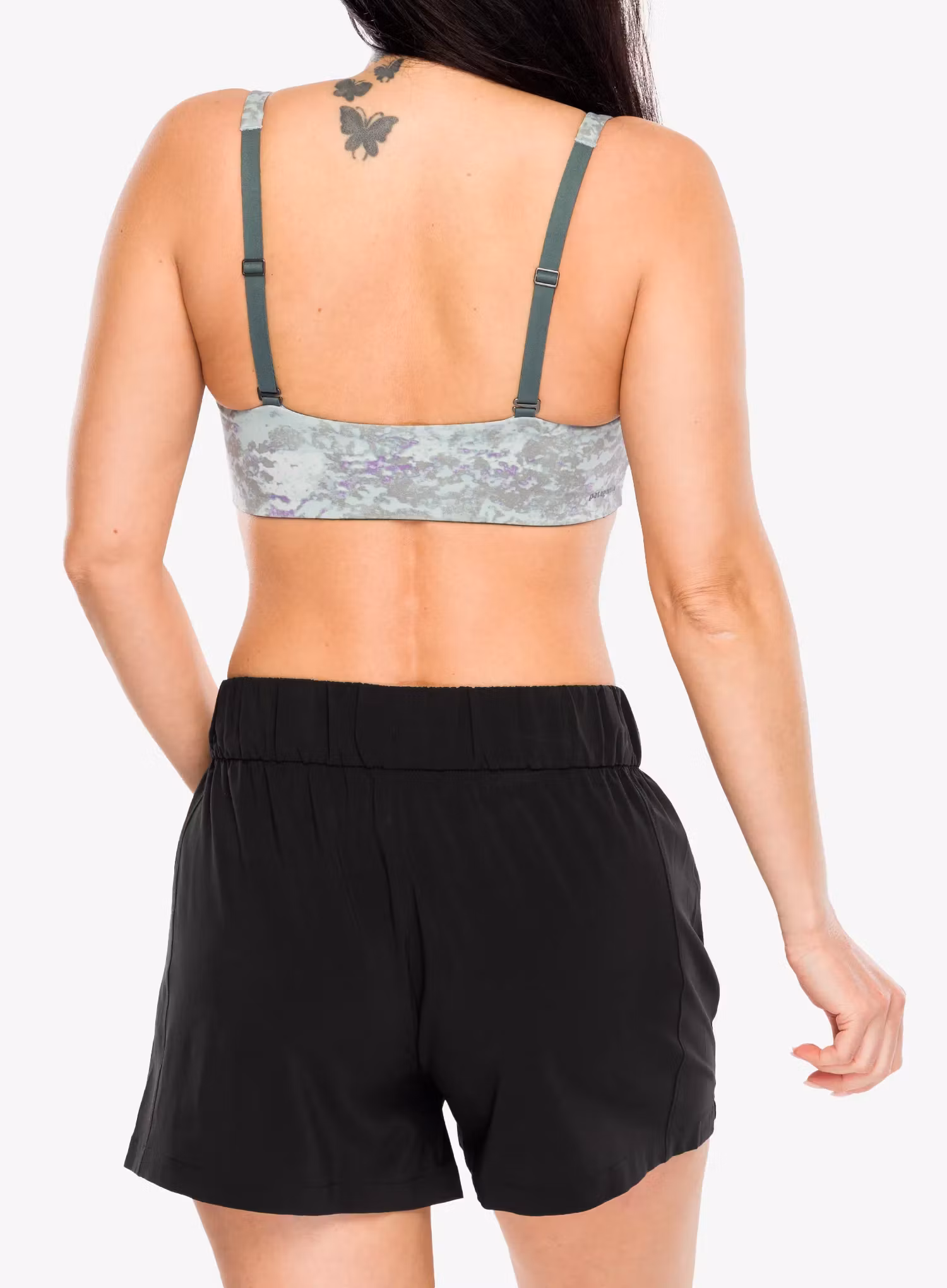 Športová podprsenka Patagonia Maipo Low Impact Adjustable Bra - rock wash/thermal blue