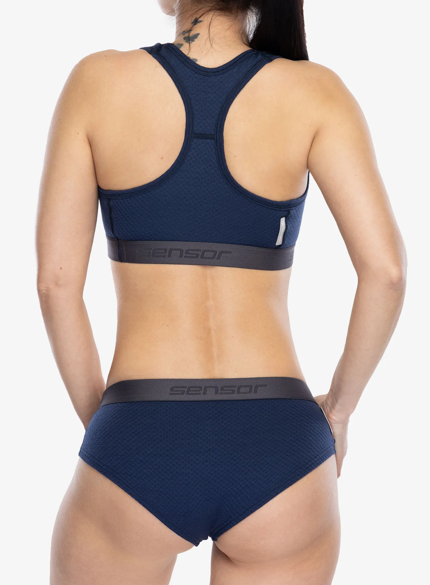 Športová podprsenka Sensor Merino DF Bra - deep blue