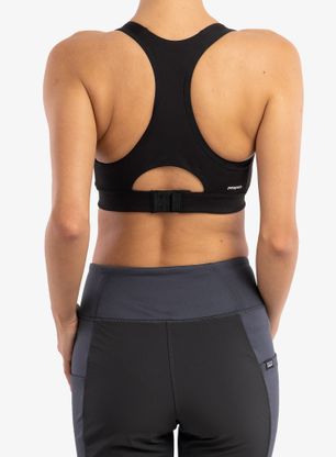 Športová podprsenka Patagonia Wild Trails Sports Bra - space dye/narwhal grey