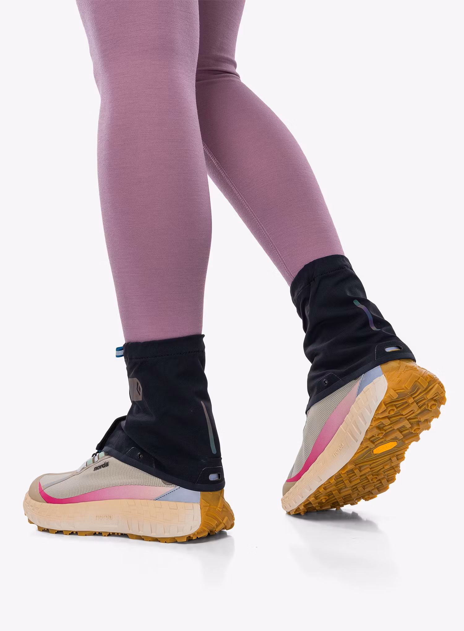 Bežecké návleky Black Diamond Distance Gaiters - black/black