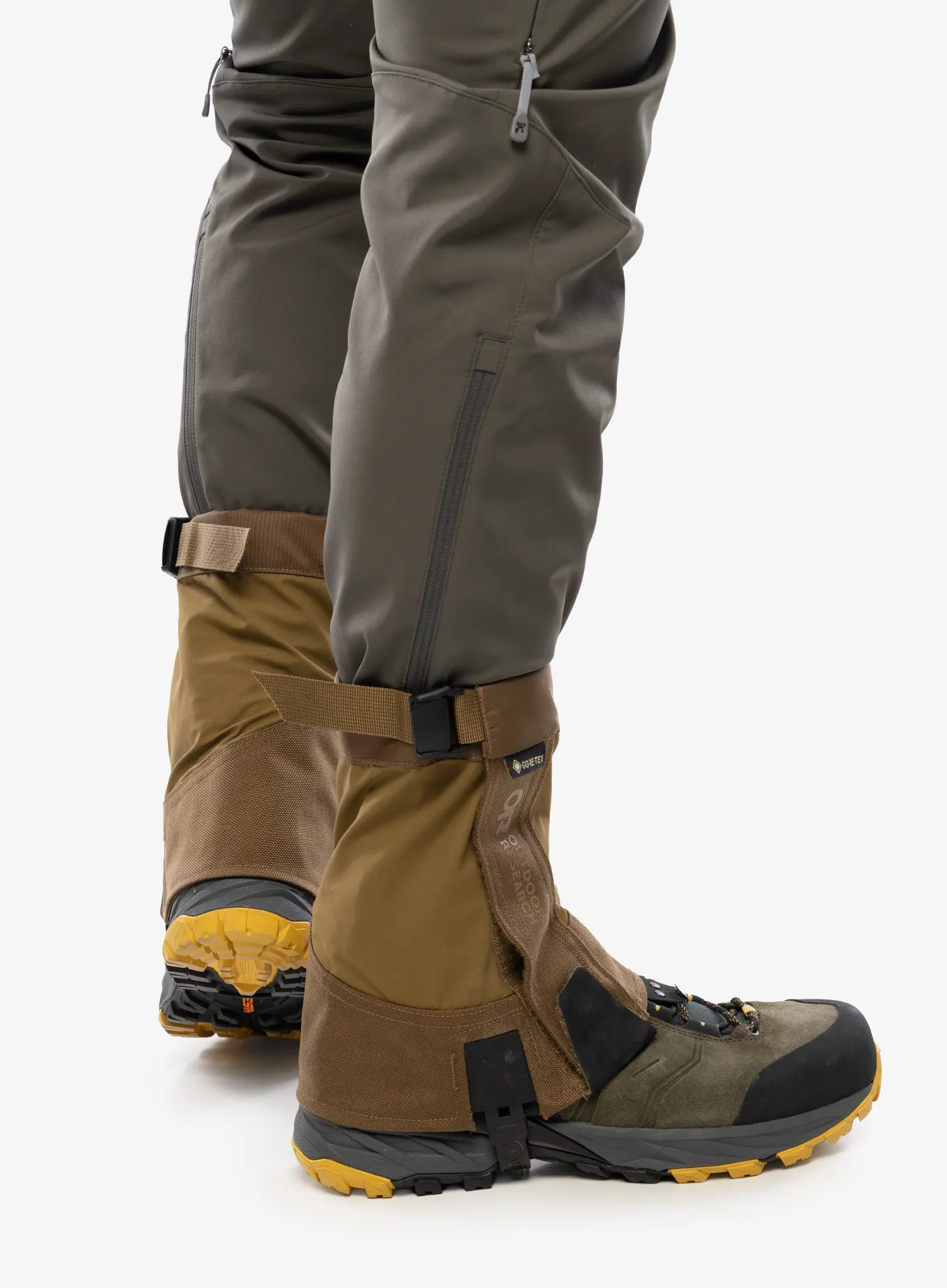Návleky na topánky Outdoor Research Crocodile Mid-Height Gaiters - coyote