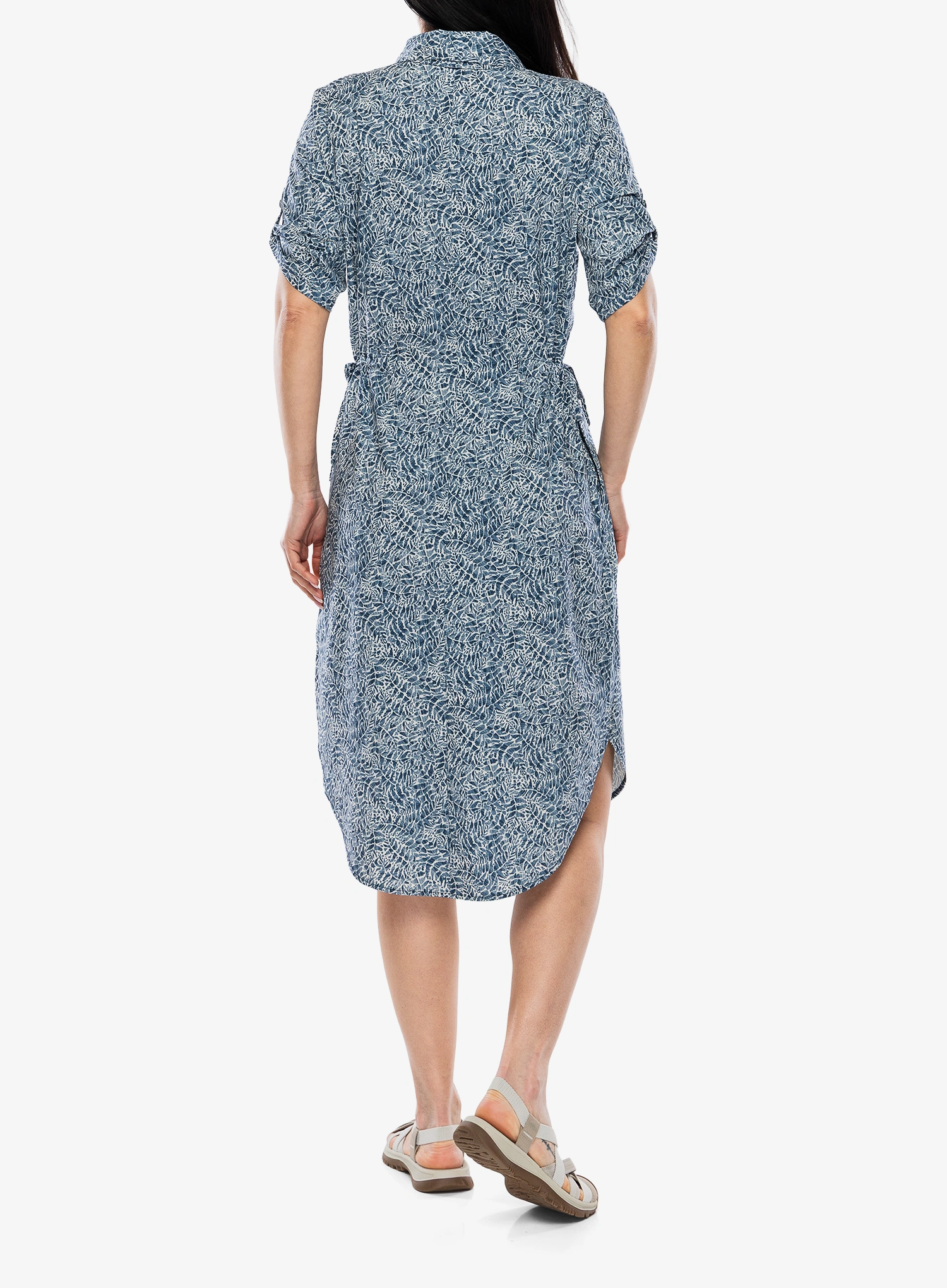 Turistické šaty Royal Robbins Spotless Traveler Dress SS - deep blue briar pt