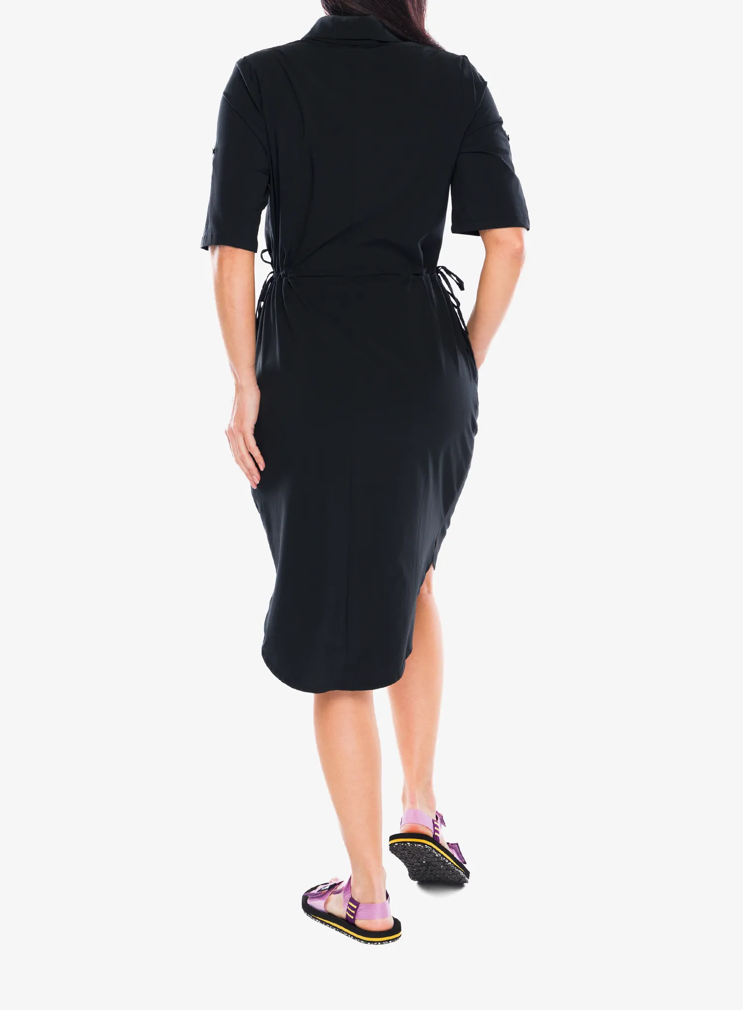 Turistické šaty Royal Robbins Spotless Traveler Dress SS - jet black