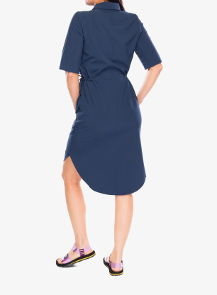 Turistické šaty Royal Robbins Spotless Traveler Dress SS - navy