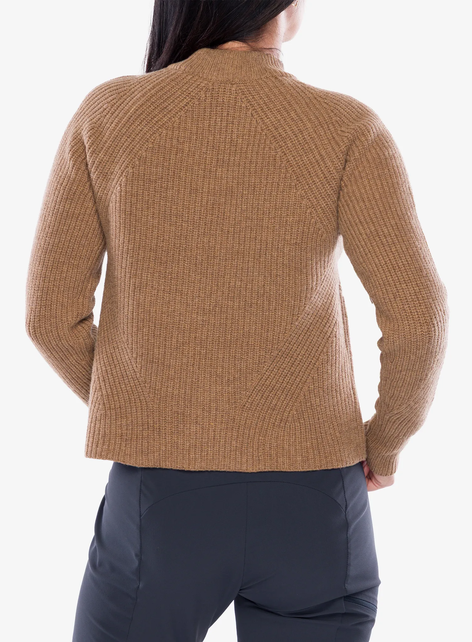 Dámsky sveter Royal Robbins Rockcraft Mock Neck - tawny htr