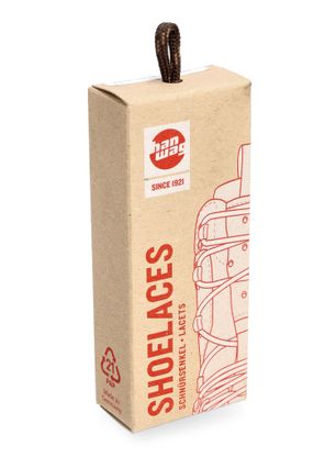 Šnúrky do topánok Hanwag Laces 160 cm - brown