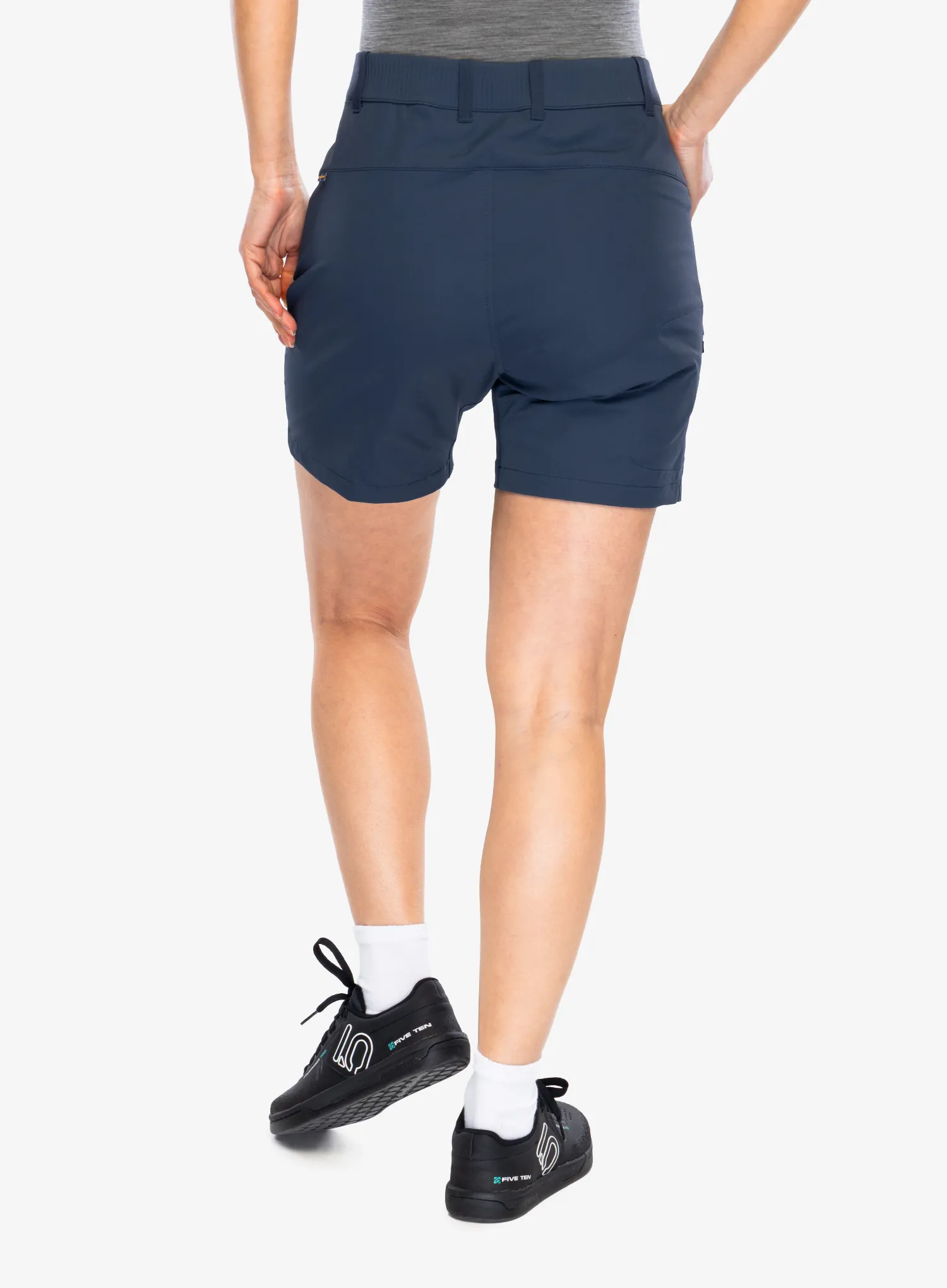 Dámske cyklistické šortky Fjallraven Hoja Hybrid Shorts - navy