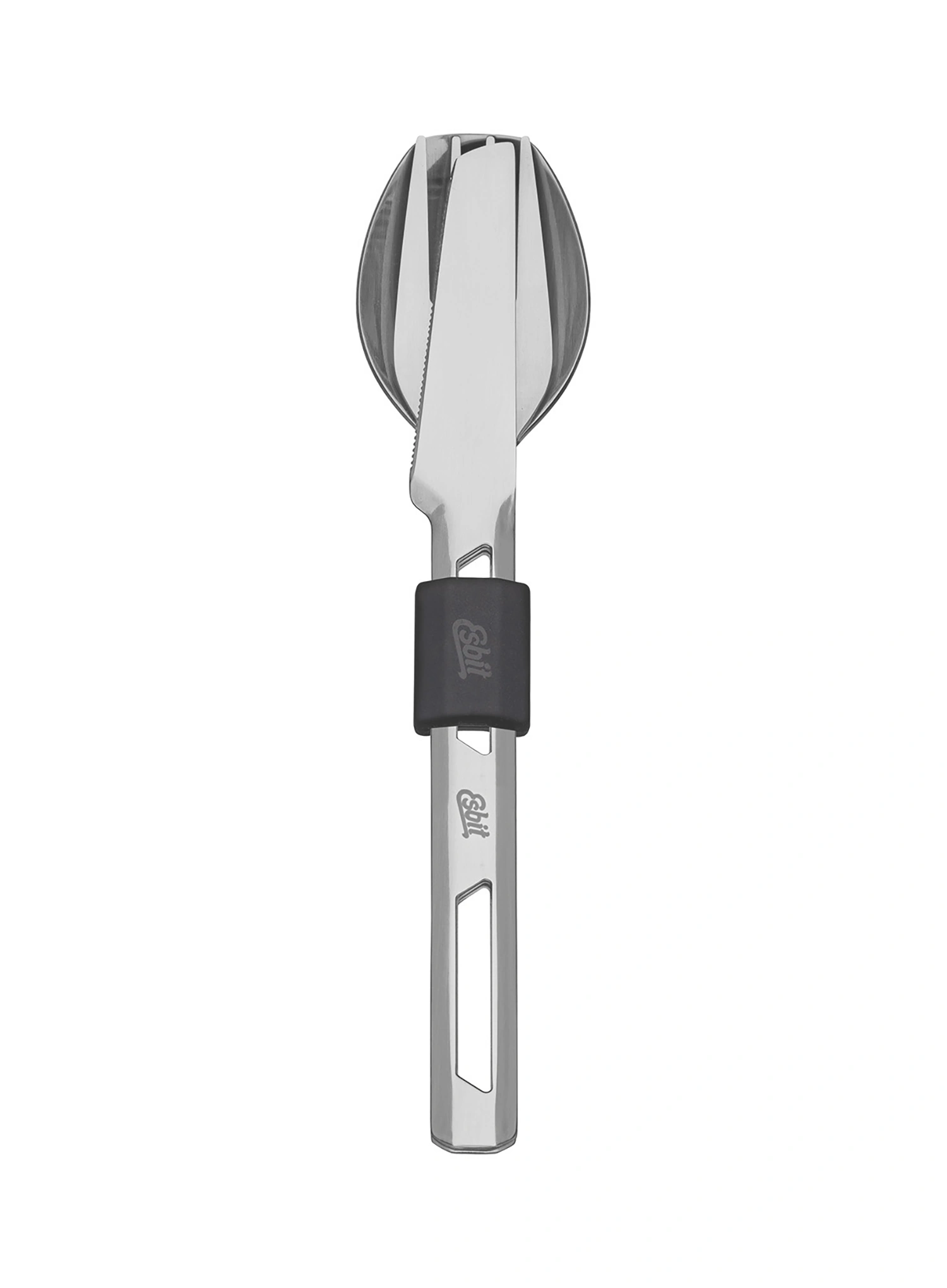 Turistický príbor Esbit 3-Pcs Cutlery Set with Silicone Sleeve