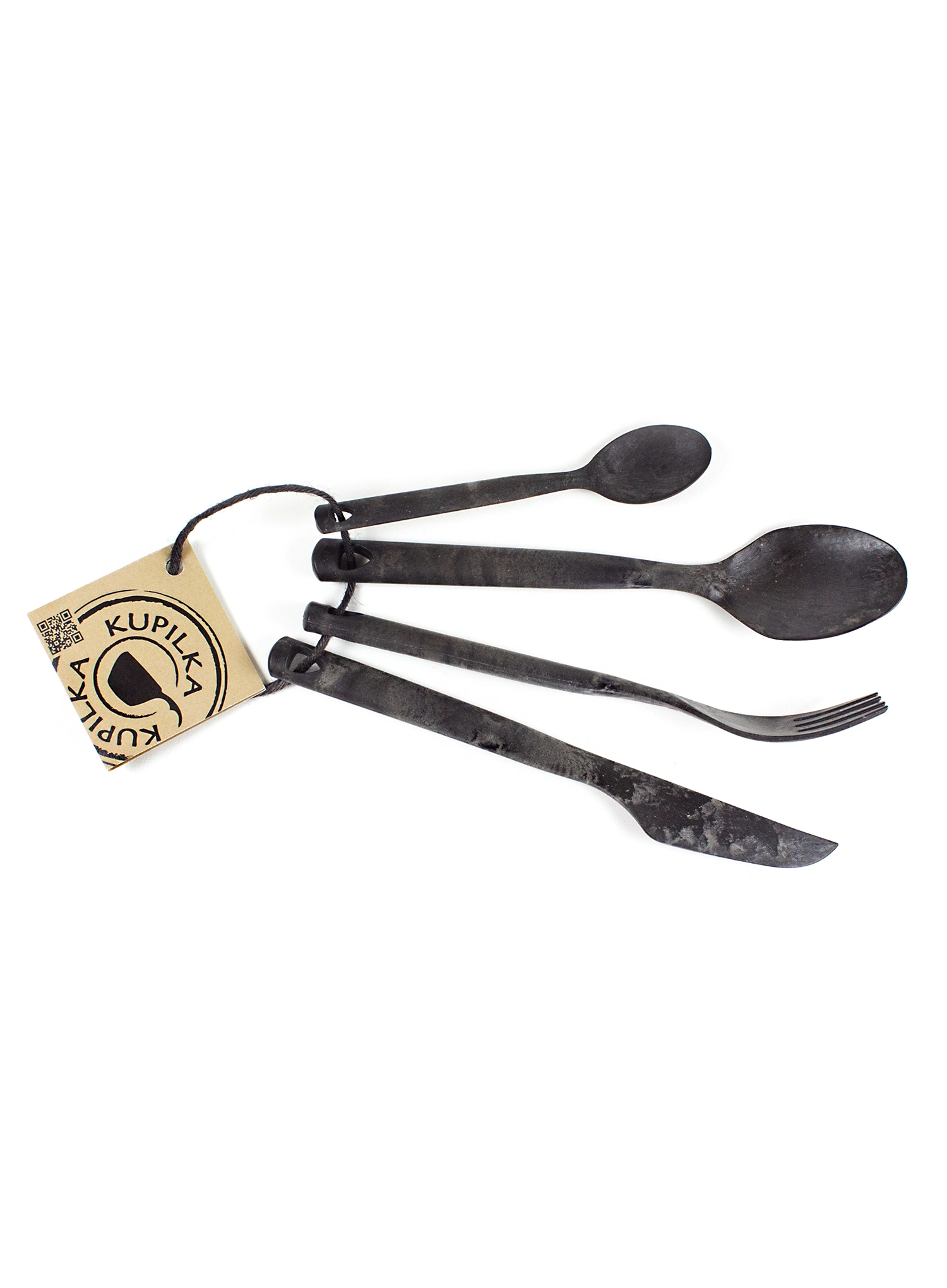 Turistický príbor Kupilka Cutlery - black/black