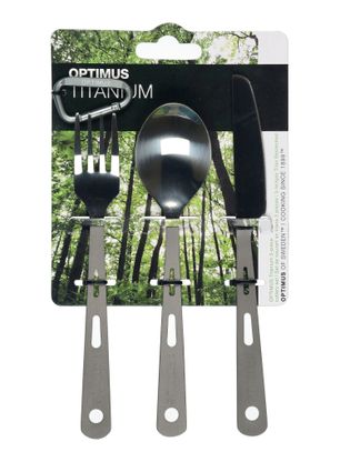 Turistický príbor Optimus Titanium 3-Piece Cutlery Set