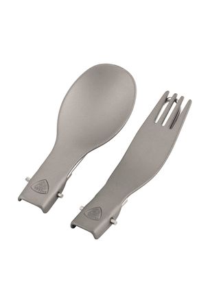 Turistický príbor Robens Folding Alloy Cutlery Set