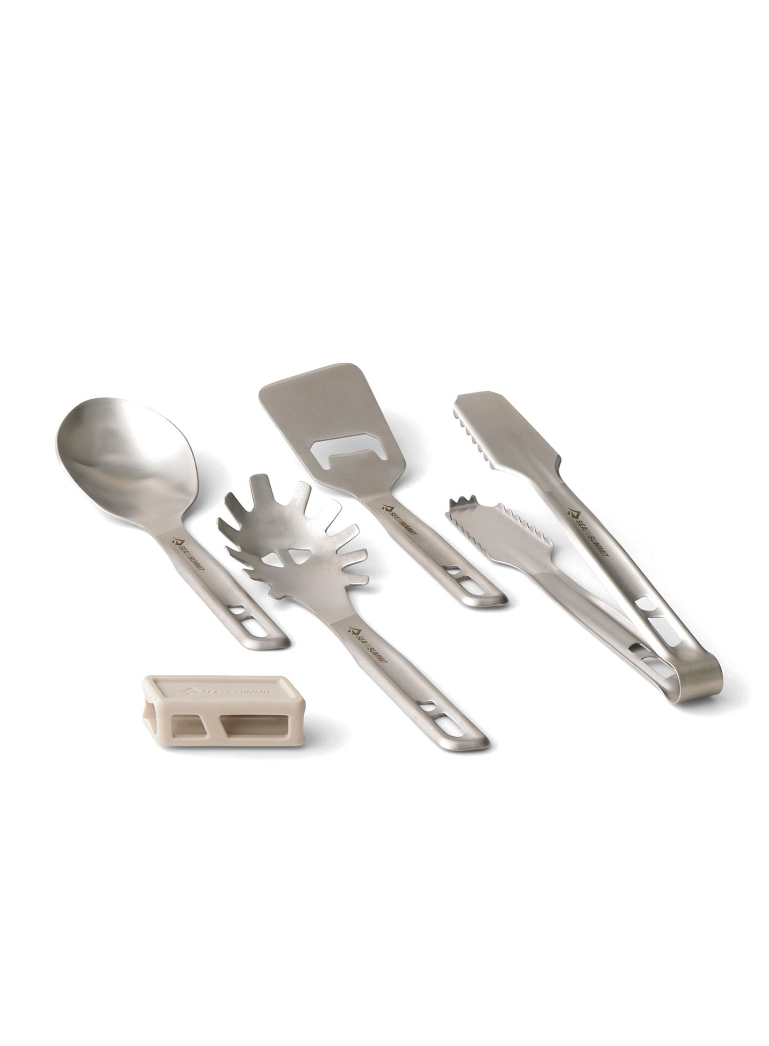 Turistický príbor Sea to Summit Detour SL Steel Utensil Set 4P
