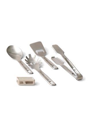 Turistický príbor Sea to Summit Detour SL Steel Utensil Set 4P