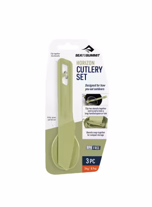 Turistický príbor Sea to Summit Horizon Cutlery 3 - tarragon
