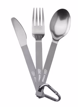 Turistický príbor Esbit Titanium Cutlery Set