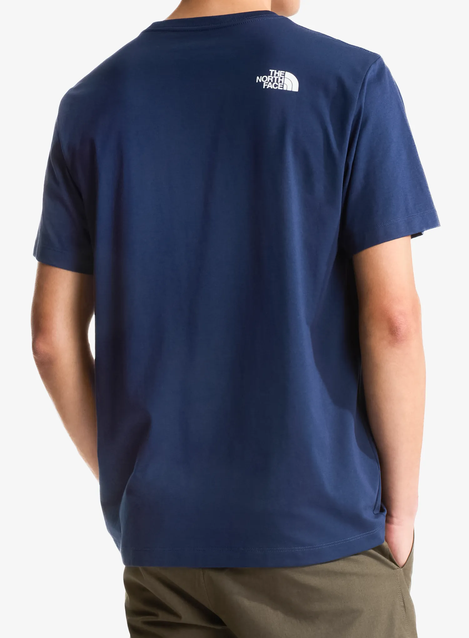 Bavlnené tričko The North Face Evolution Half Dome Regular SS - navy/white