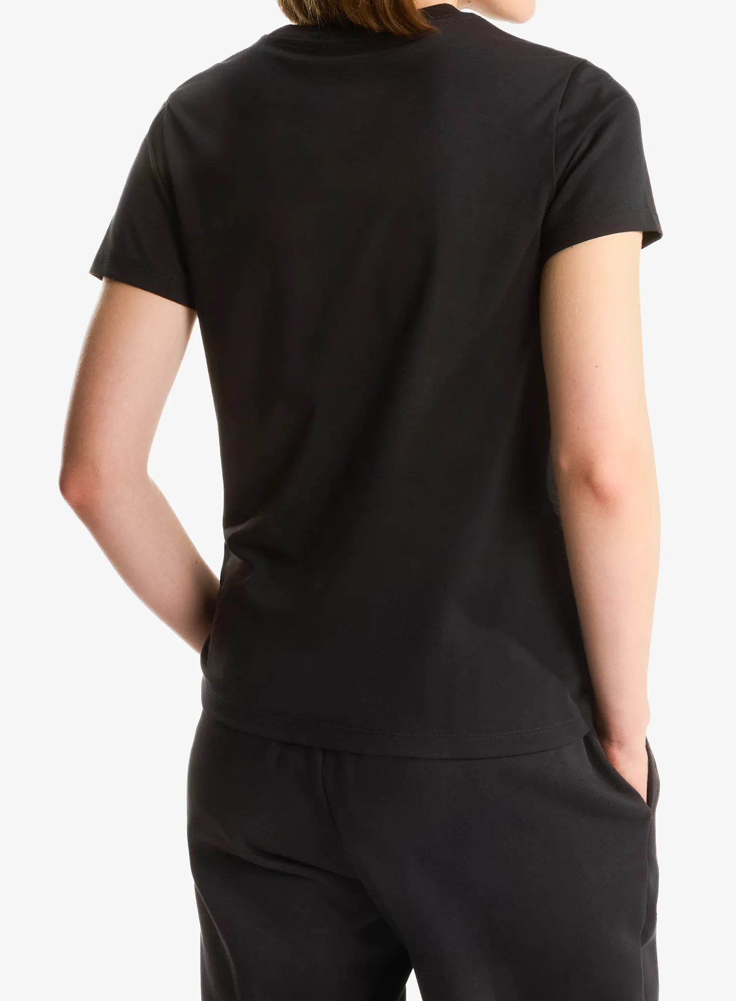 Tričko dámske The North Face Evolution Simple Dome Slim Short Sleeve - tnf black