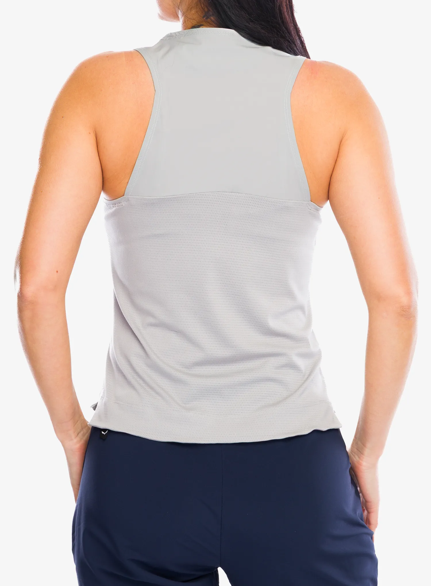 Dámsky top Salewa Pedroc Dry Hyb Tank - alloy