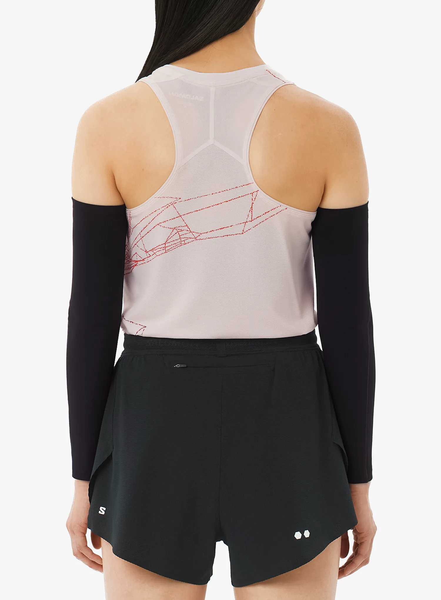 Dámsky top Salomon S/Lab Speed Singlet - lilac ash