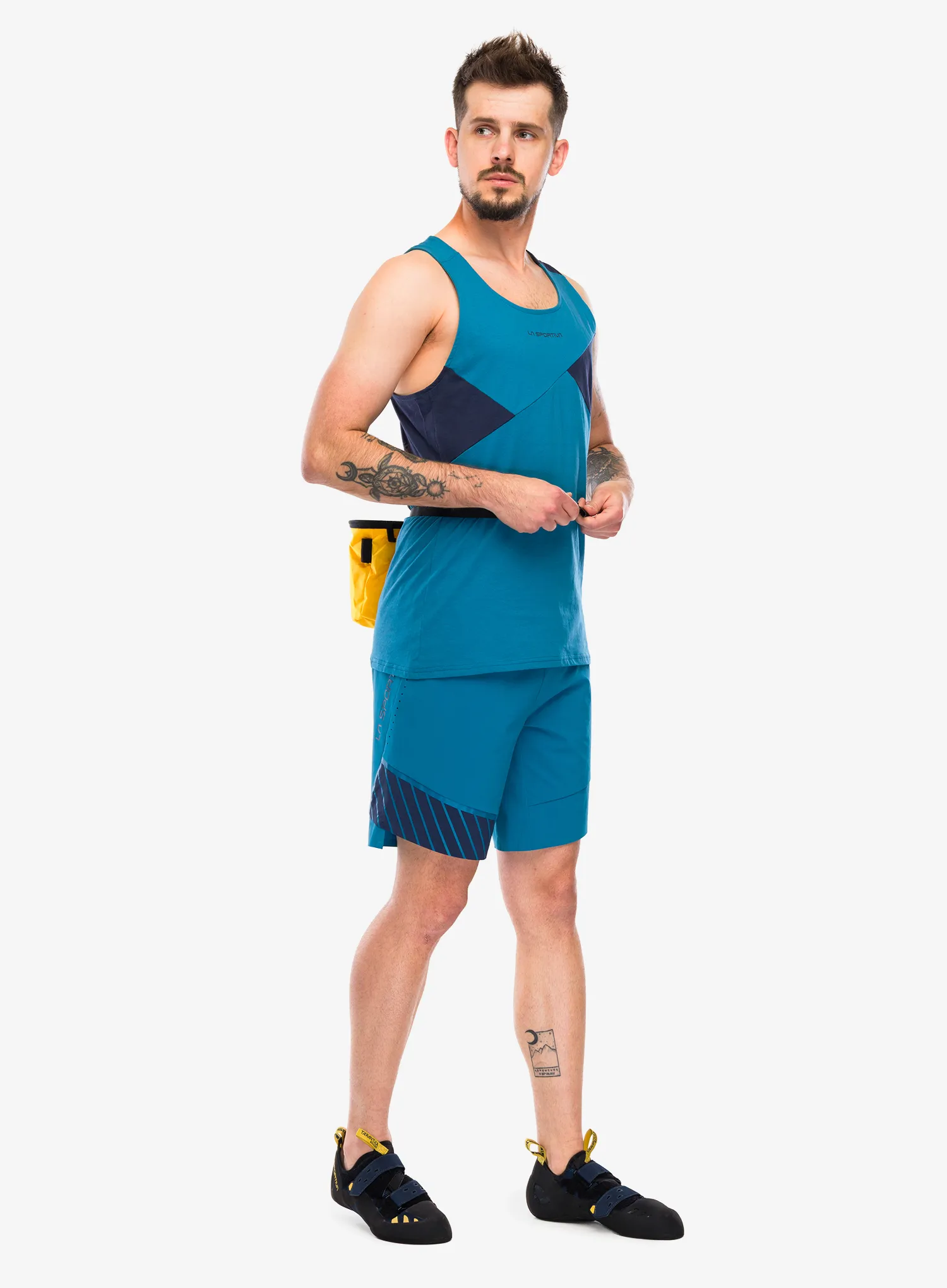 Pánsky top La Sportiva Dude Tank - lake/night sky