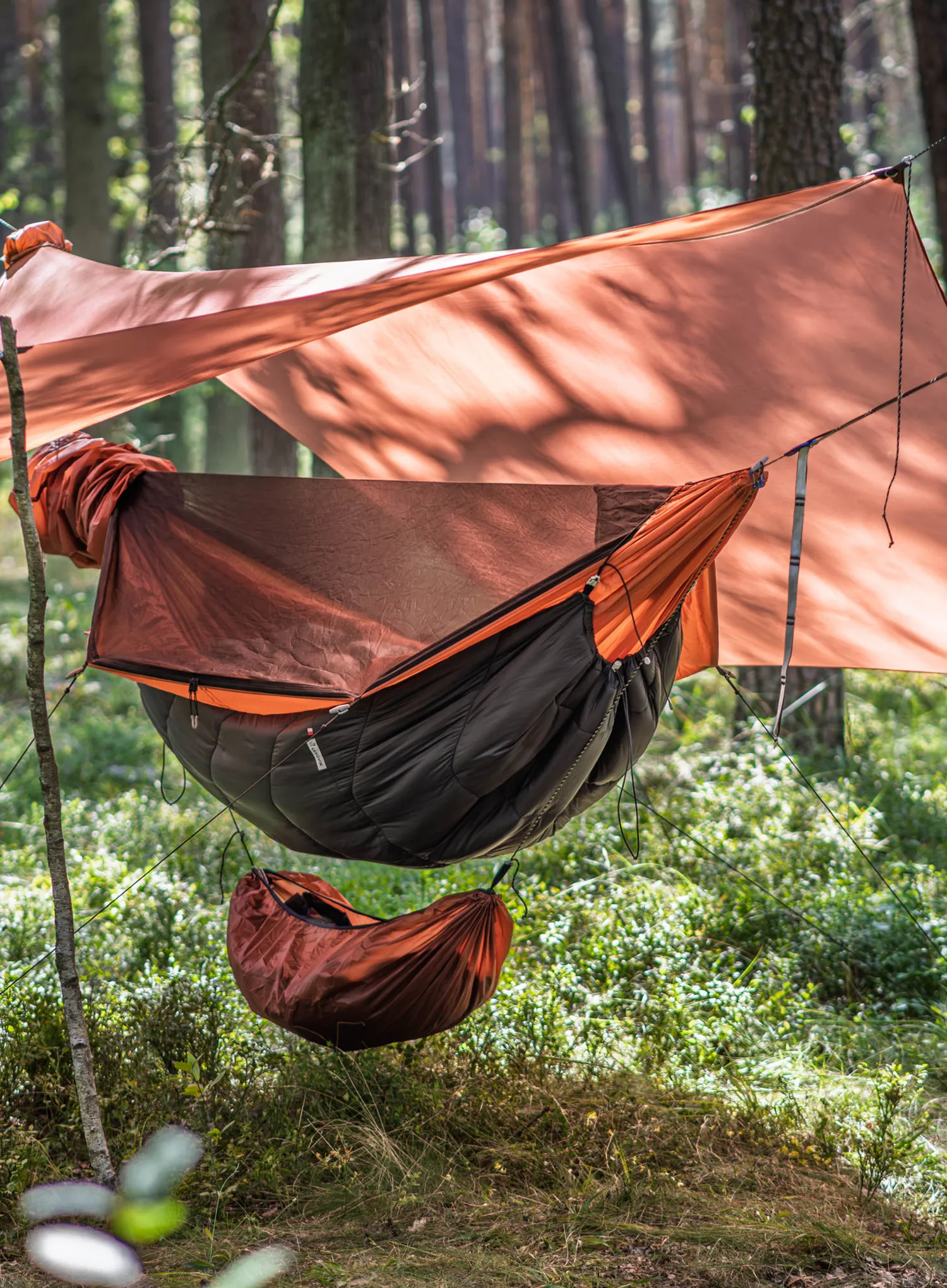 Tarp Lesovik Heksa - terra rosa