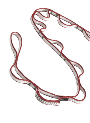 Páska Black Diamond 12 mm Dynex Daisy Chain 140 cm - red
