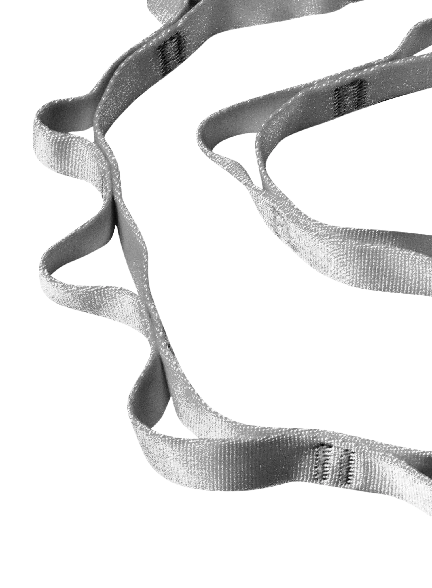 Páska Black Diamond 18 mm Nylon Daisy Chain 140 cm - gray