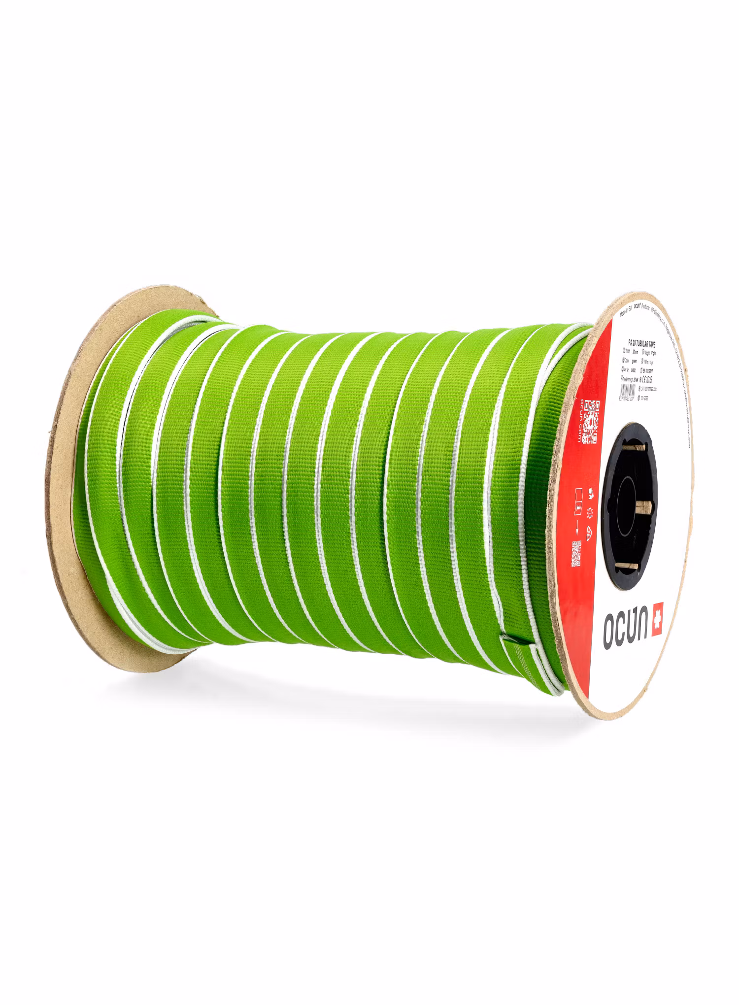 Dutá slučka Ocun PA 20 tubular Tape - green