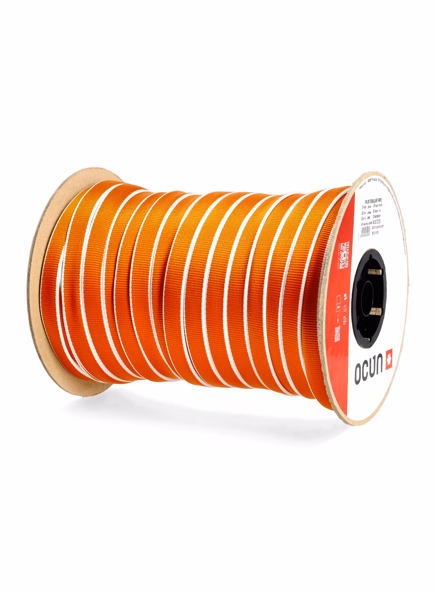 Dutá slučka Ocun PA 20 tubular Tape - red