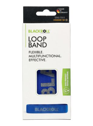 Cvičebná páska Blackroll Loop Band - blue