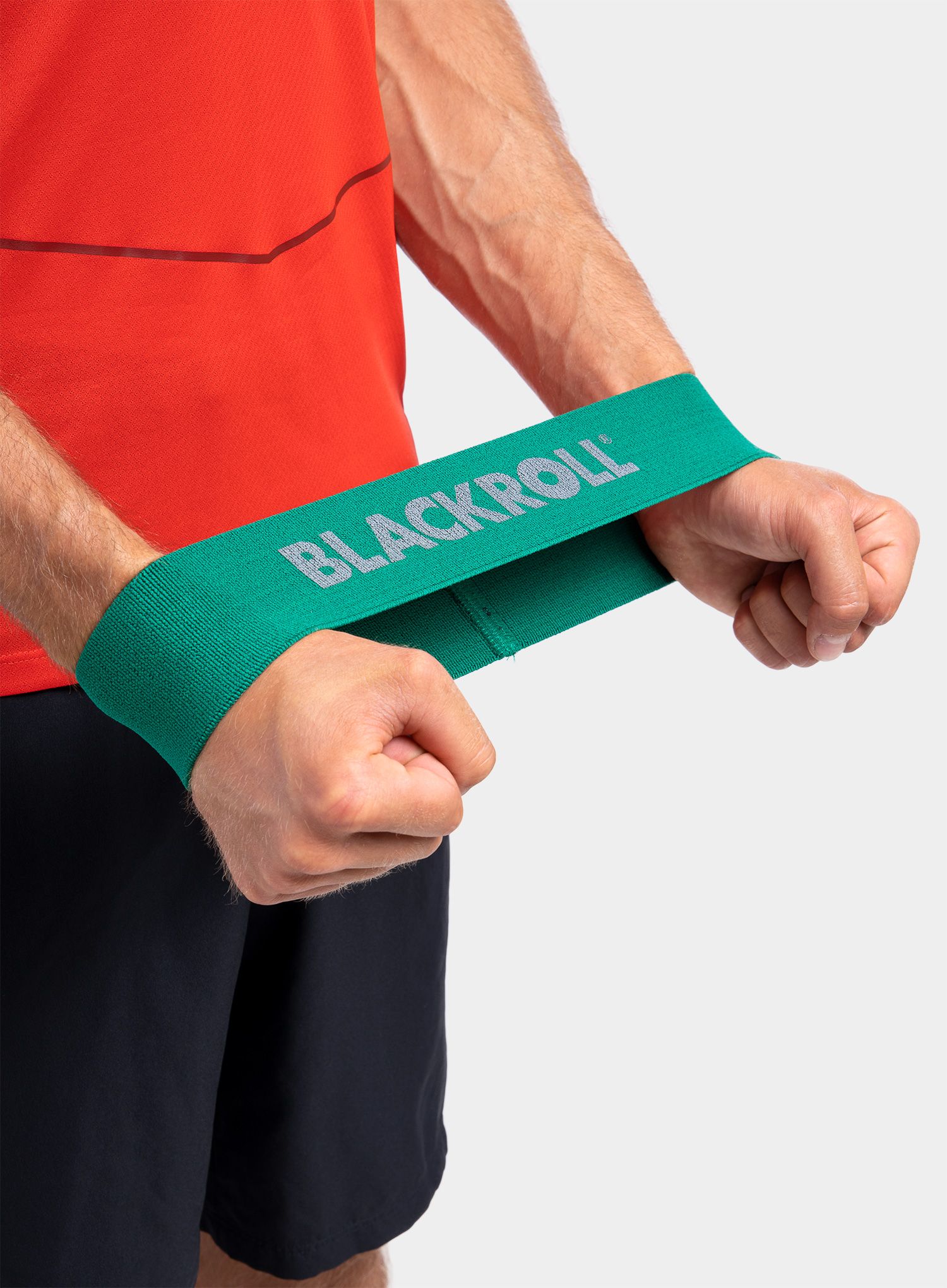Cvičebná páska Blackroll Loop Band - green