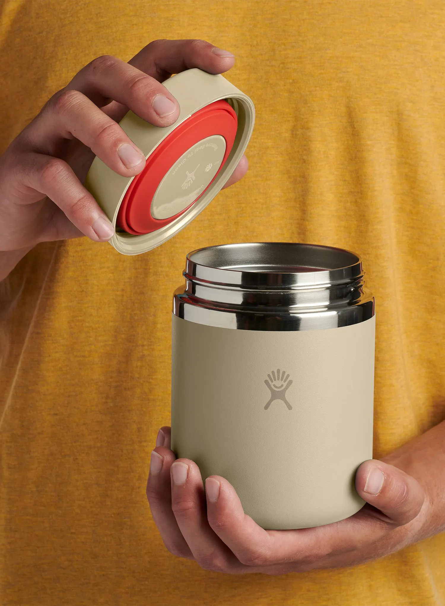 Termoska na jedlo Hydro Flask 28 Oz Insulated Food Jar (828 ml) - oat