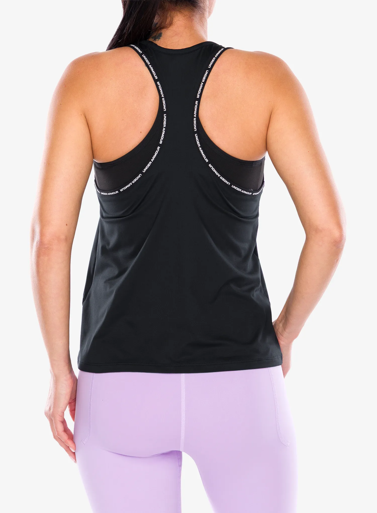 Dámsky top Under Armour Tech Knockout Tank - black/white