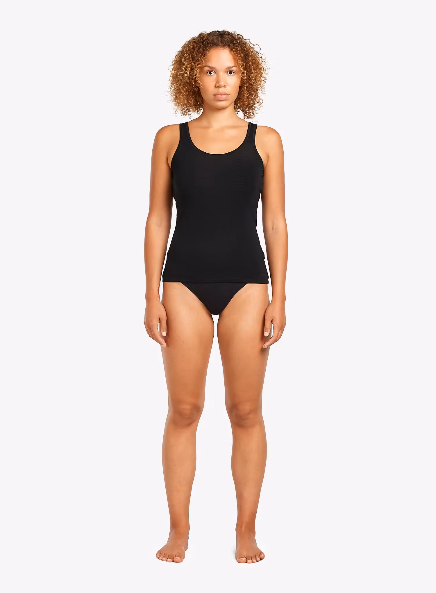 Dámsky top Icebreaker Siren Tank - black