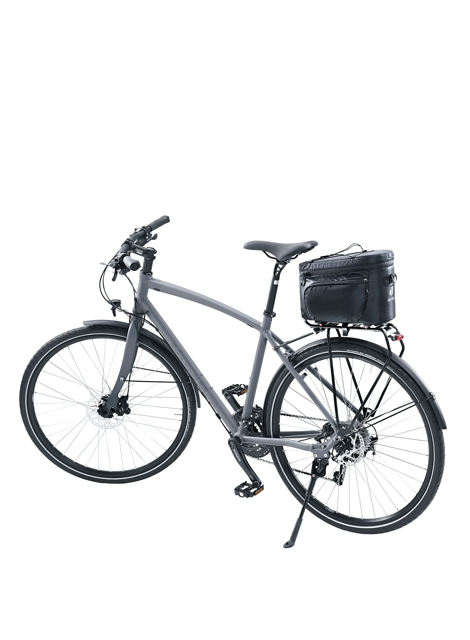 Tašky na bicykel na nosič Deuter Rack Bag 10 KF - black