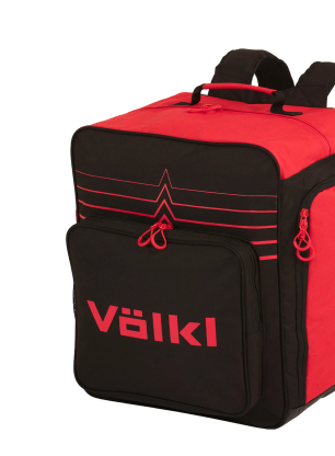 Taška na lyžiarske topánky Volkl Race Boot +Helmet Backpack - red/black