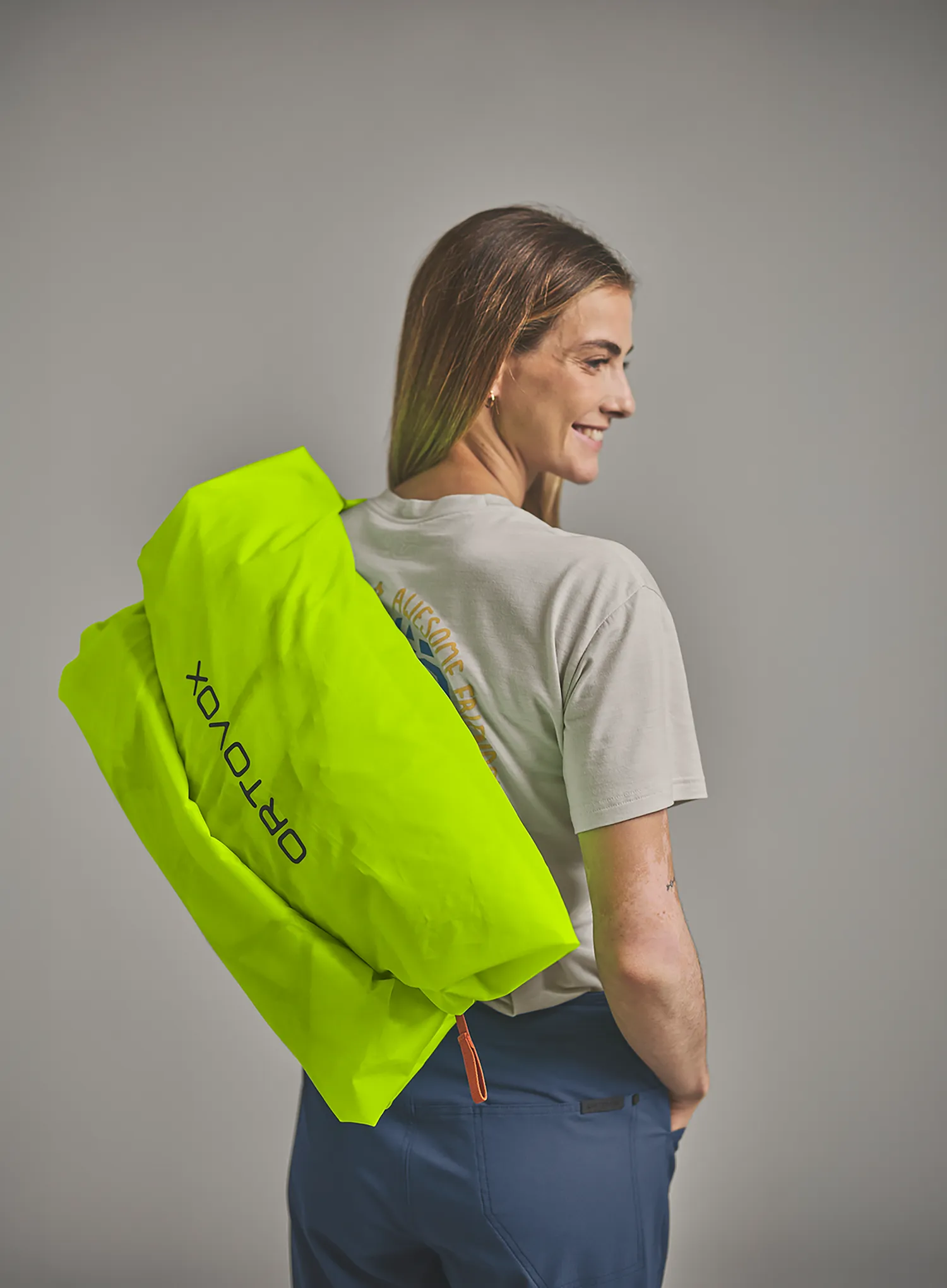 Taška na lano Ortovox Magic Rope Bag - safety yellow