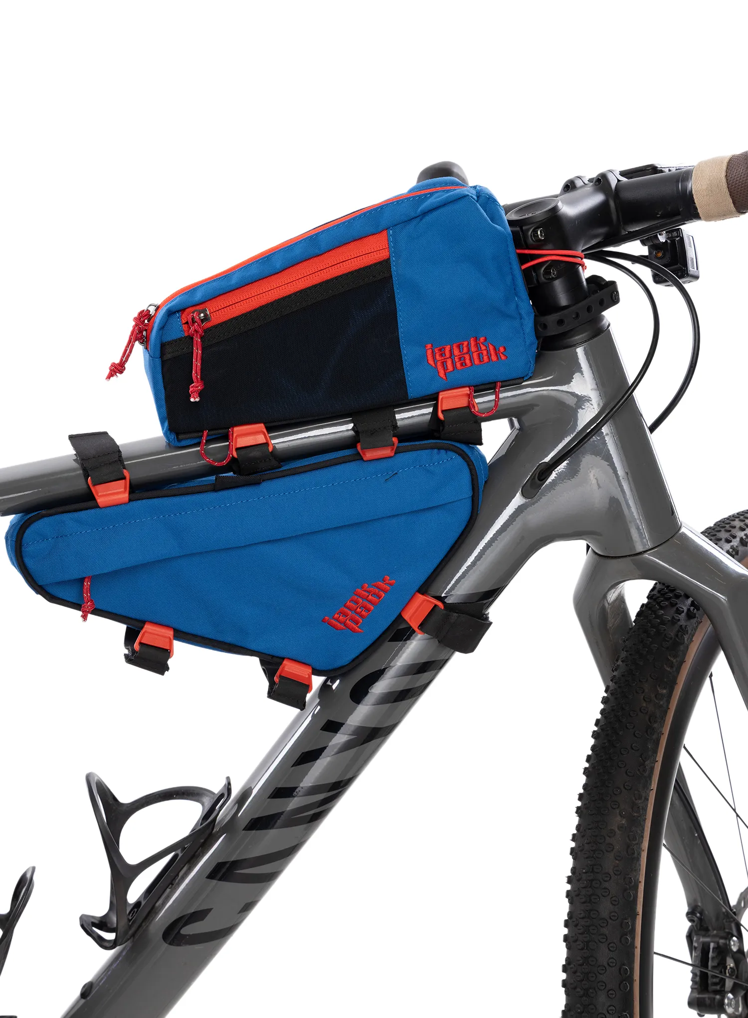 Taška na rám bicykla Jack Pack Mały Waleń RGB - blue