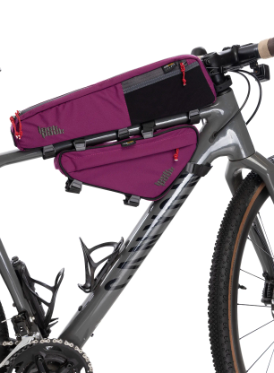 Taška na rám bicykla Jack Pack Mały Waleń RGB - violet
