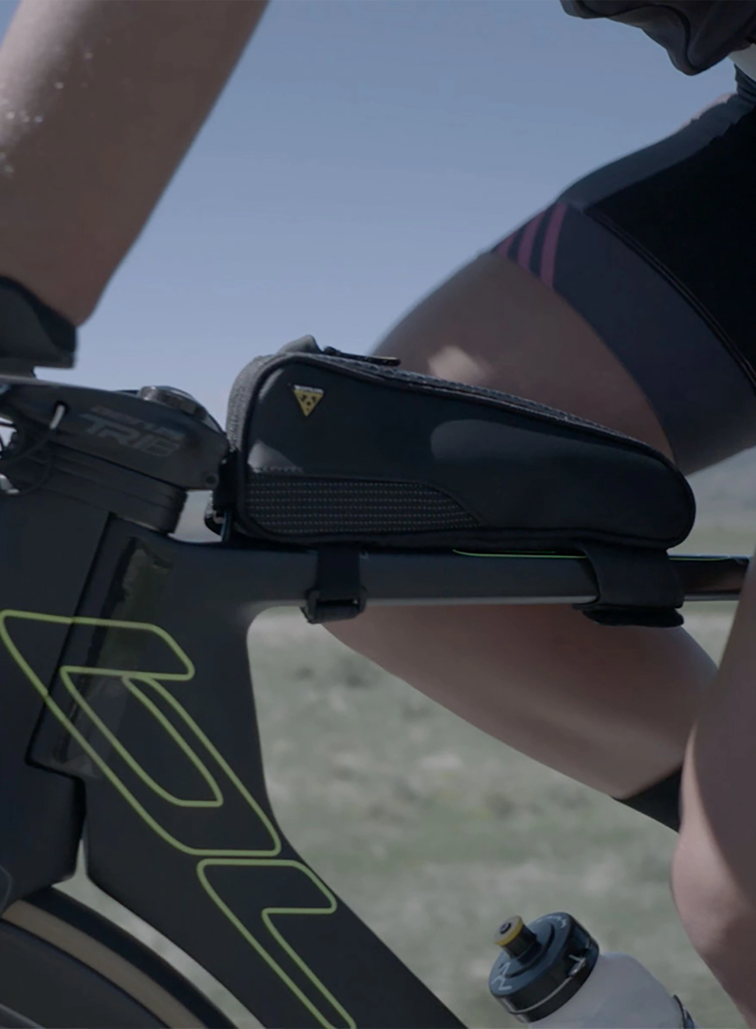 Taška na rám bicykla Topeak FastFuel Tribag - black